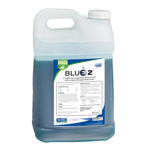 Blue2® for weaned pigs 2.25 gallon jug